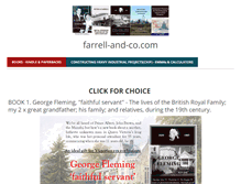 Tablet Screenshot of farrell-and-co.com